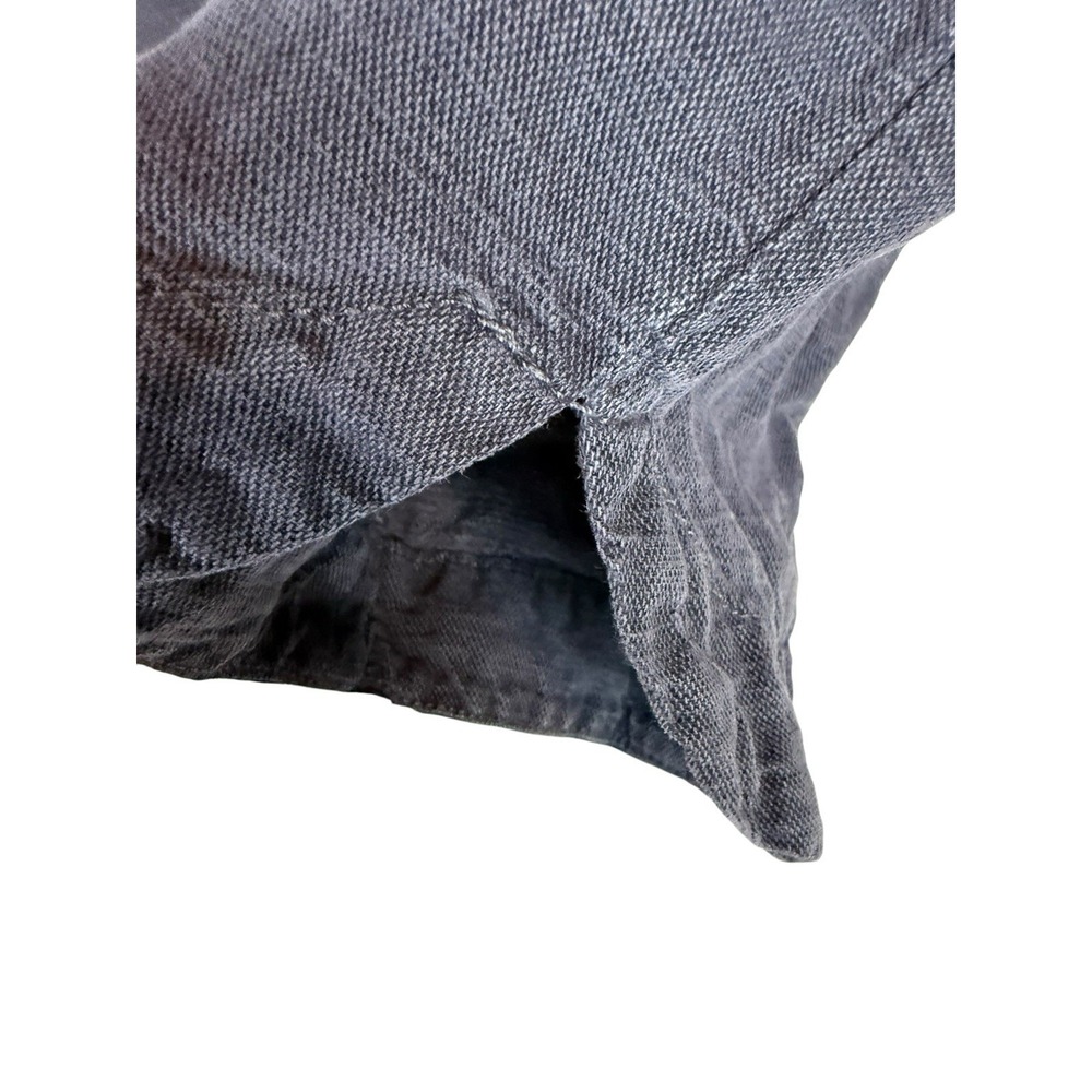 NWT C&C California Grey Cargo Pants Large Elastic Waist Linen Blend New NWT - Picture 6 of 9
